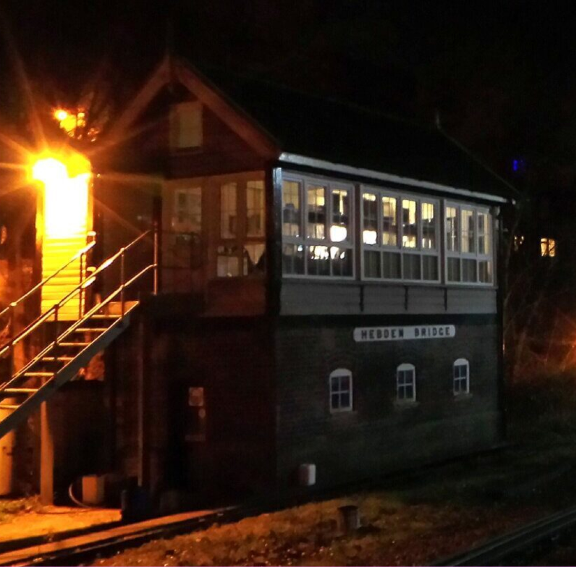 Hebden Bridge Signal Box